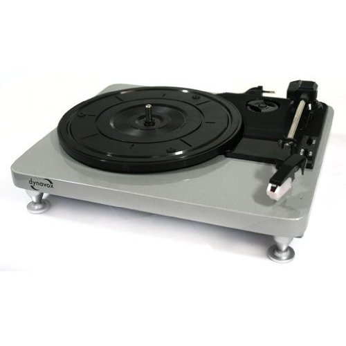 Dynavox JW-41UBB USB-Plattenspieler silber