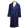 Unisex Bademantel Saunamantel Dunkelblau 8XL 100% &hellip Merango