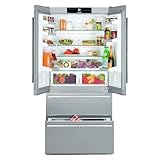 Liebherr Cs 2062 19.5 Cu. Ft. Capacity French Door Refrigerator  Freezer With Ice Maker  Stainless Steel