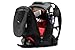 Booq Boa Flow XL Backpack for 17-Inch Laptops, Black/Red (BFXL-BLR)