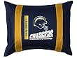 San Diego Chargers Sports Coverage Sidelines Pillow Sham NFL