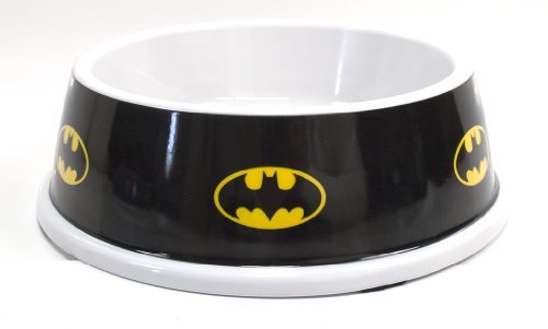 Batman DC Comics Licensed Black / Yellow Melamine Non-Slip Bowl