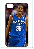 Kevin Durant Oklahoma Thunders NBA iPhone 4 iPhone4 Black Designer Hard Case Cover Protector Bumper