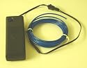 9ft Blue Neon Glowing Strobing Electroluminescent Wire (El Wire)