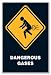 Dangerous Gases Sign (No Farting) 24