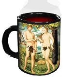 Adam & Eve Disappearing Fig Leaf Mug