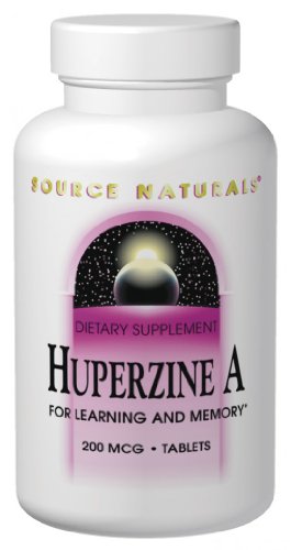 Source Naturals Huperzine A, 200mcg, 120 Tablets