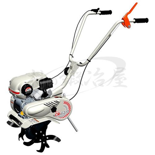 ラーニー　カセットボンベガスエンジン式　ミニ耕運機　CR-G210　排気量が大きいのでパワフル！