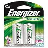 New-Energizer NH35BP2 - e NiMH Rechargeable Batteries, C, 2 Batteries/Pack - EVENH35BP2