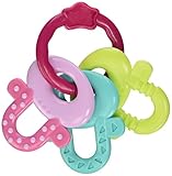 Bright Starts License to Drool Teether, Pretty in Pink