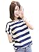 Amoin Women Color-Contrasted Loose T-Shirt