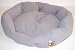 WILMA dog cushion - dog bed grey 18'' -cord style- #5027S