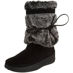 Skechers Tone-ups Chalet Snow White 38711 BKS, Damen Stiefel, Schwarz (BKS), EU 40