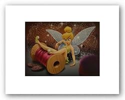 Tumbling Tink by Walt Disney 9"x6.5" Art Print Poster Disney