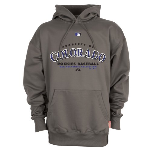 Colorado Rockies Road Property Performance Hooded Fleece (Large)