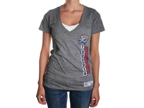 Sportiqe Oklahoma City Thunder Abyss Truck Stop Grey M Womens T-Shirt