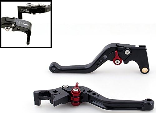Areyoushop Short Brake Clutch Levers Fit for Suzuki B-king 2008-2011 Black