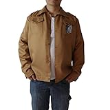 Voguebridal Attack on Titan Advancing Giants LongJacket&Cloak Costume,Men,L