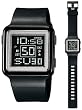Casio Women's Core LDF20-1AV Black Resin Quartz Watch with Digital Dial
