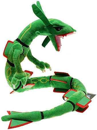 KEENDRAGON® Pokemon Rayquaza Cartoon Stuff Plush Green Toy Doll Gifts