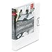 Wilson Jones Custom Imprint Presentation Binder, 1 Inch Capacity, Letter Size, White (W46101)