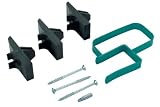 Wolfcraft 4040000 1 Fixier-Set f&uuml;r Gipskartonplatten Inhalt: Fixierklammer, 3 Haltekreuze, Schrauben und Bit