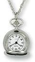 Avalon Women's Silver-Tone Polished Finish Fashion Pendant Watch, # 2132