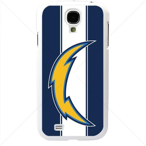NFL American football San Diego Chargers Fans Samsung Galaxy S4 SIV I9500 TPU Soft Black or White case (White)