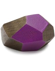 Love Mert Jewelry "Remnants From My Fathers Workshop" SS13 Pansey Vinegar Dyed Play Ring, Size 6-7