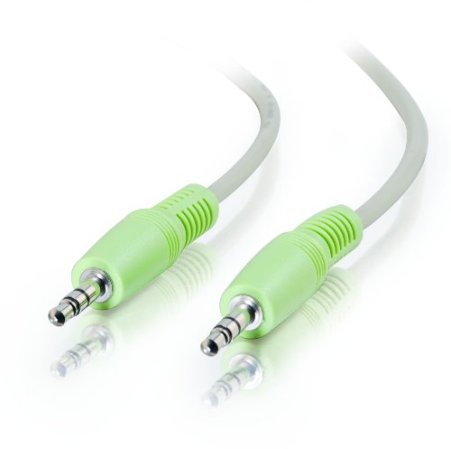 Cables To Go 27411 3.5mm Male to Male Stereo Audio Cable (PC-99 Color-Coded) Beige, 6 Feet