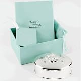 Silver-Plated Baby Keepsake Box / Christening Gift