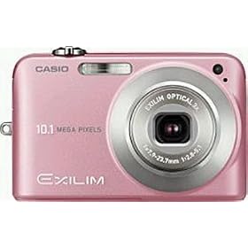 Casio EX-Z1080PK Compact Digital Camera - Pink (10.1MP, 3x Optical Zoom) 2.6" LCD