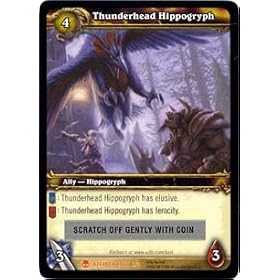 2007 World of Warcraft Heroes of Azeroth - Thunderhead Hippogryph (Loot Card) (Guaranteed Unredeemed!)