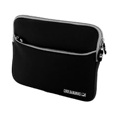Cool Bananas RainSuit P2 Neopren Netbooktasche mit Frontpocket, 25,9 cm (10,2 Zoll) schwarz