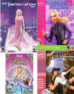 Barbie 4 Pack: Explorer + The Island Princess 