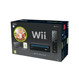 Nintendo Wii Console (Black) with Wii Fit Plus: Includes Balance Board and Wii Remote Plus