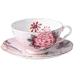 Wedgwood Harlequin Cuckoo Tea Story Teacup and Saucer, Pink