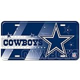 Dallas Cowboys Home Street Flair Plate