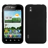 417LlGpkEBL. SL160  LG Optimus Black (P970) Gel Skin Case   Black