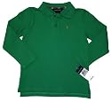 Girls Ralph Lauren Long Sleeve Gold Pony Polo Shirt