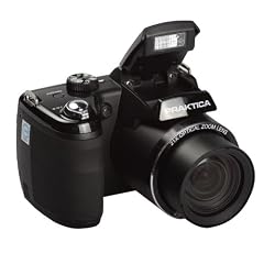 Praktica luxmedia 16-Z21C Digitalkamera (16 Megapixels, 21-fach opt. Zoom (25mm - 525mm KB), 7,6 cm (3 Zoll) Display, bildstabilisiert, HD Video Funktion - bis zu 60 Bilder pro Sekunde) schwarz