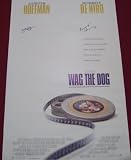 Dustin Hoffman Robert De Niro - Wag the Dog - Signed Autographed - 27x40 Movie Poster
