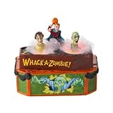 Department 56 4025395 Halloween Accessories for Dept 56 Village Collections Whack A Zombie Animated Accessory, 5.04-Inch