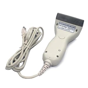 Hand Held Contact USB 80mm Long hand-held CCD Barcode Scanner Barcode Reader w/red LED CCD reader