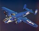 B-25 Mitchell (In Air) Art Poster Print - 16" X 20"