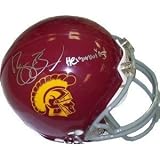 Reggie Bush signed USC Trojans Mini Helmet Heisman 05- Bush Hologram