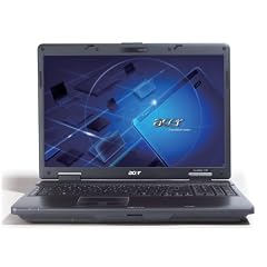 Acer TravelMate 7730G-864G64BN 43,2 cm (17 Zoll) WXGA+ Notebook (Intel Core 2 Duo P8600 2,4GHz, 4GB RAM, 640GB HDD, Nvidia GeForce 9600M-GT 512MB, DVD+/-RW DL mit Blu-ray, Windows Vista Home Premium)