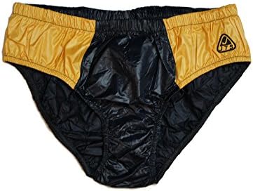 Shiny Nylon Gay Slip Wetlook Glanz (L)