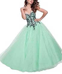 Tulle Lace  Sweetheart  Ball Gown Prom Dress/Quinceanera Dress 