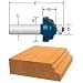 Bosch 85607M Wavy Edge Router Bit 1/2-Inch Shank With Ball Bearing